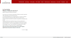Desktop Screenshot of lalaurentine.com